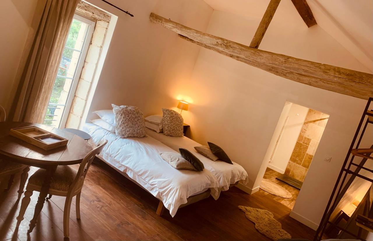 Studio La Grange Fontevraud-l'Abbaye Eksteriør billede